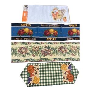 Fall Table Runners Various Lengths Set of Four